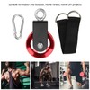Cable Gym Fitness Pulley Small Hanging Pulley 360 Degree Rotating