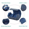 Hiram Hexagon Watch Travel Case Genuine Leather 2 Watch Roll