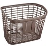 Bridgestone BK-ST1 P4633 F761196DC Stylish Front Basket DC (Dark Brown)