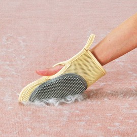 AZUMA Carpet Cleaning Brush Cleaning Brush Cleaning Brush G 5.1 x 9.1 inches (13 x 23 cm) Rubber Brush for Easy Carpeted Bristles Dust Growing Gloves BA661