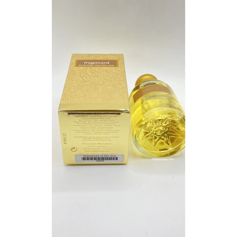 FRAGONARD DE FRAGONARD 3.3 OZ /100 ML EDT For Woman