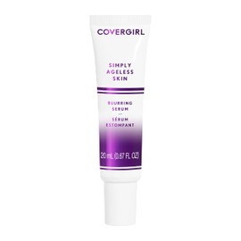 COVERGIRL Simply Ageless Blurring Serum, Anti Wrinkle Serum, Face Serum, 1 Pack,Skin Tightening Serum, Reduces Fine Lines, Formulated with Vitamin A & E, Argan Oil, Coconut Oil