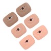3 Pairs 3D Fake Eye Practice Skin Silicone Microblading Eyebrow