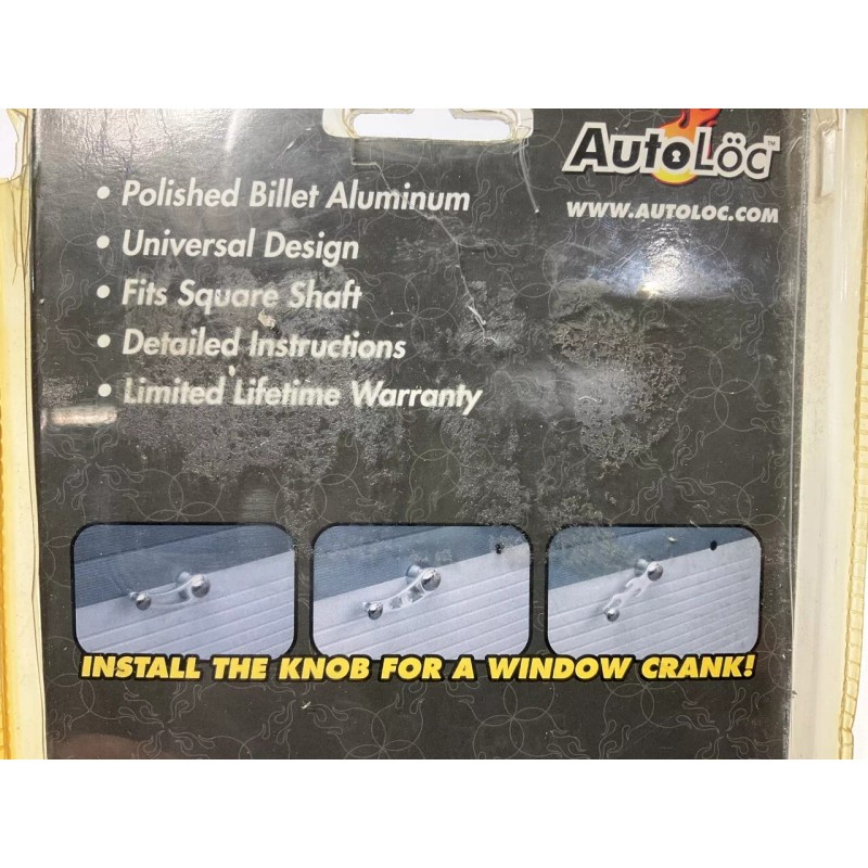 Autoloc AUTDNWC003 Universal Flame Billet Window Crank Handle Set