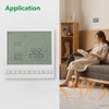 Wengart Digital Thermostat WG902,AC230V 20A Programmable Thermostat,Precise Temperature Control,Suitable For