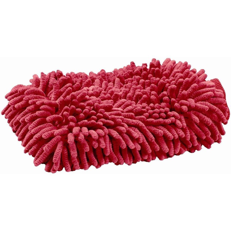 Roma Microfibre Wash Mitt: Blue