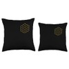 James Webb Space Telescope JWST Symbol Throw Pillow