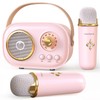 Mini Karaoke Machine for Kids Adults,Portable Bluetooth Karaoke Speaker with