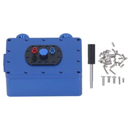 RC Receiver Box Aluminum Alloy RC Car Model Sealed Metal Box Protector Case for /10 RC Crawler Cars Equipment Blue
