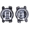 Angel Eyes Light 30W 3000LM LED Front Foglight 10‑30V Universal