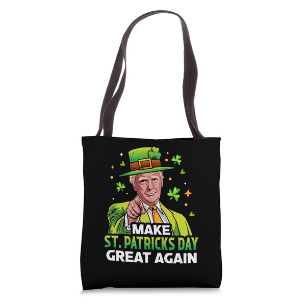 Make St Patricks Day Great Again Lucky Clover President Trum