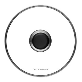 SCANPAN USA Inc Scanpan Classic 8-Inch Glass Lid, 8 inch, Silver