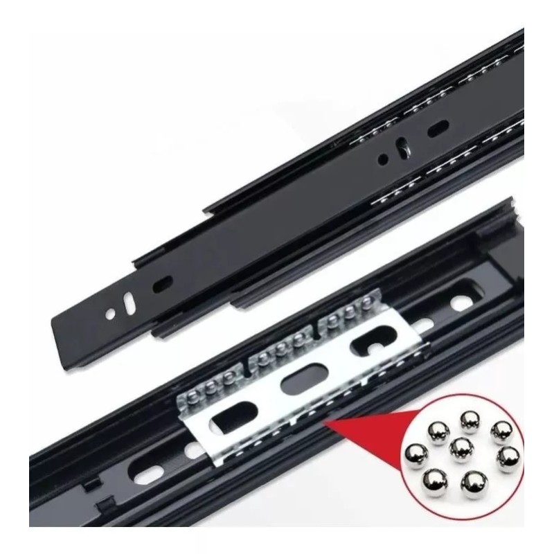 Cerrajes Corredera De Extensión Total 3.5cm X 50cm Calidad 1