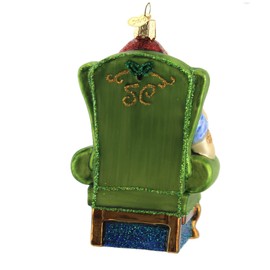 Old World Christmas Ornaments Santa Vaccinated Glass Blown Ornaments for Christmas Tree