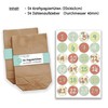 Papierdrachen Adventskalender zum Befüllen - mit 24 braunen Papiertüten und