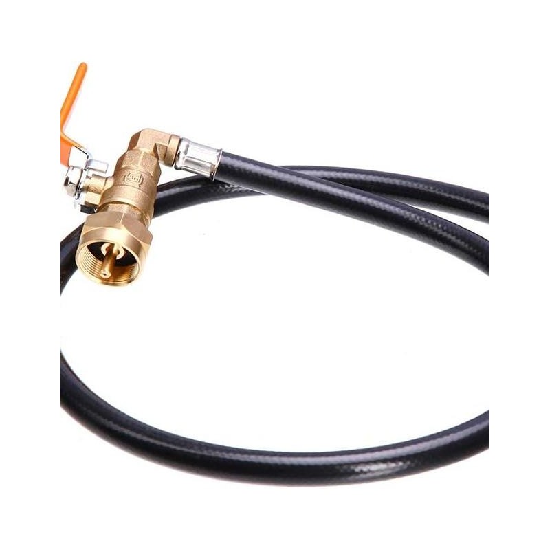 1 lb. Propane Tank Refill Adapter with 3FT Hose –