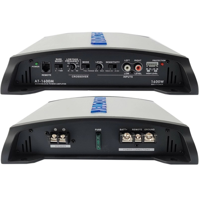 Audiotek 1 Channel 1600 Watts Max Power Class D Monoblock