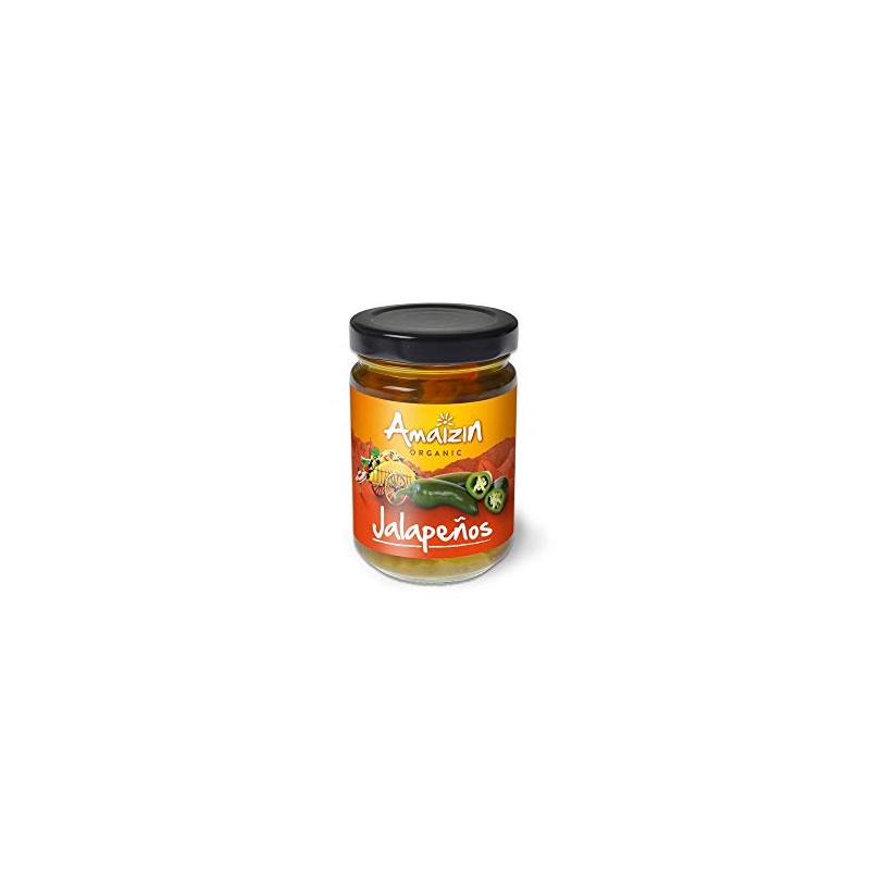 Amaizin Organic Jalapeno Peppers 150g