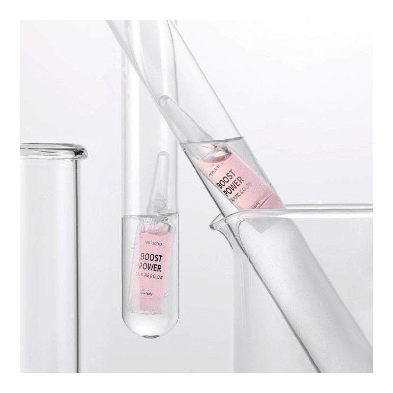 Vial ampoule quick-drying glow freckles blemishes aesthetic flower plant extract