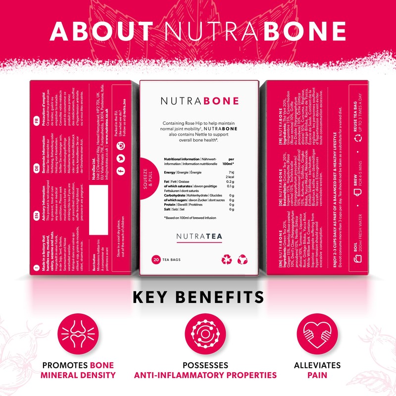 NUTRABONE - Bone Health Tea | Bone Strength Tea -