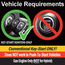 MPC OEM Remote Activated Remote Start Compatible with 2011-2015 Ford Explorer Key-to-Start Use Your Factory Remotes to Start - Plug & Play - Firmware Preloaded