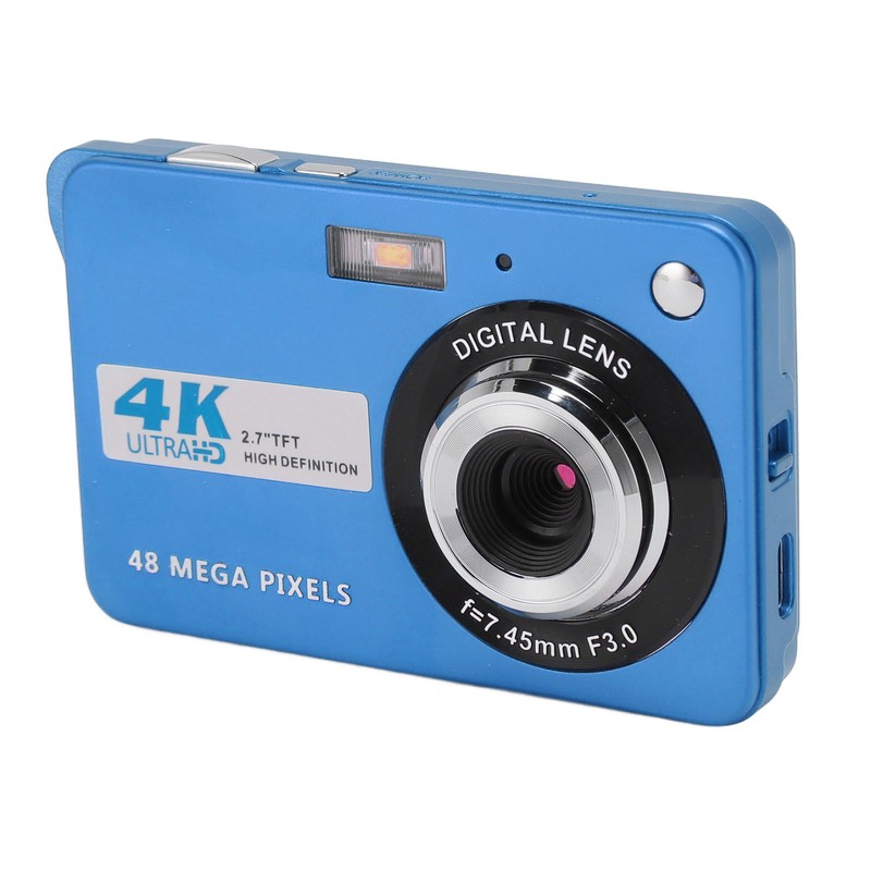 4K Digital Camera 48MP HD 2.7 Inch Screen 8X Zoom