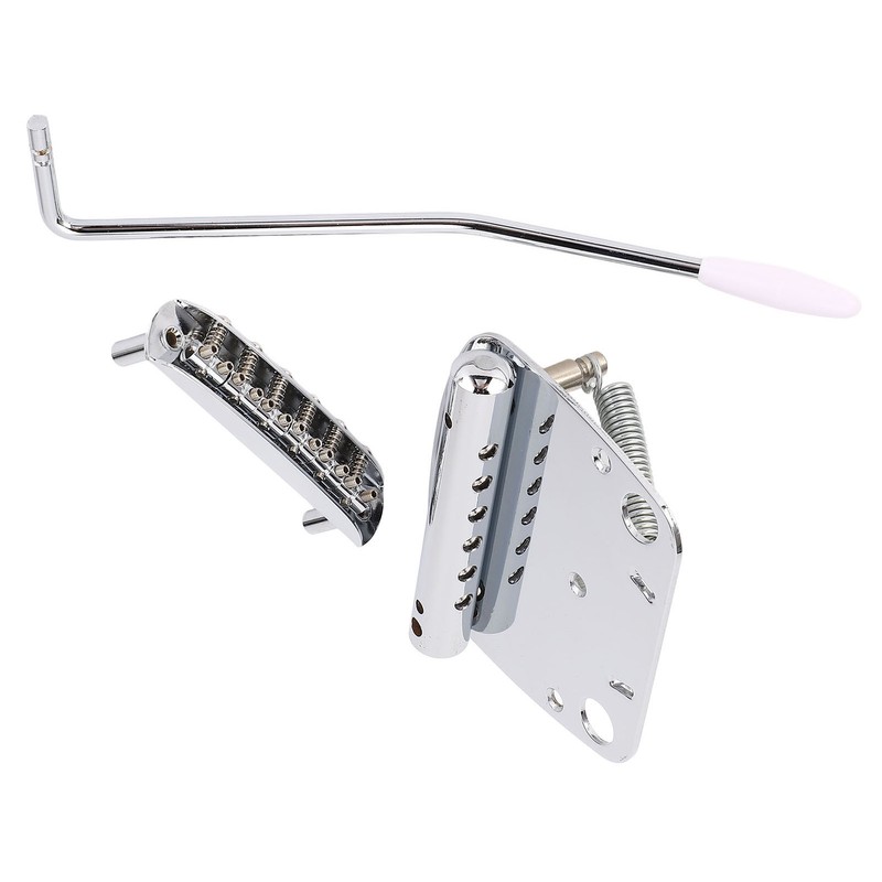 Guitar Tremolo Vibrato Bridge Tailpiece Set Vibrato Tailpiece and Tremolo