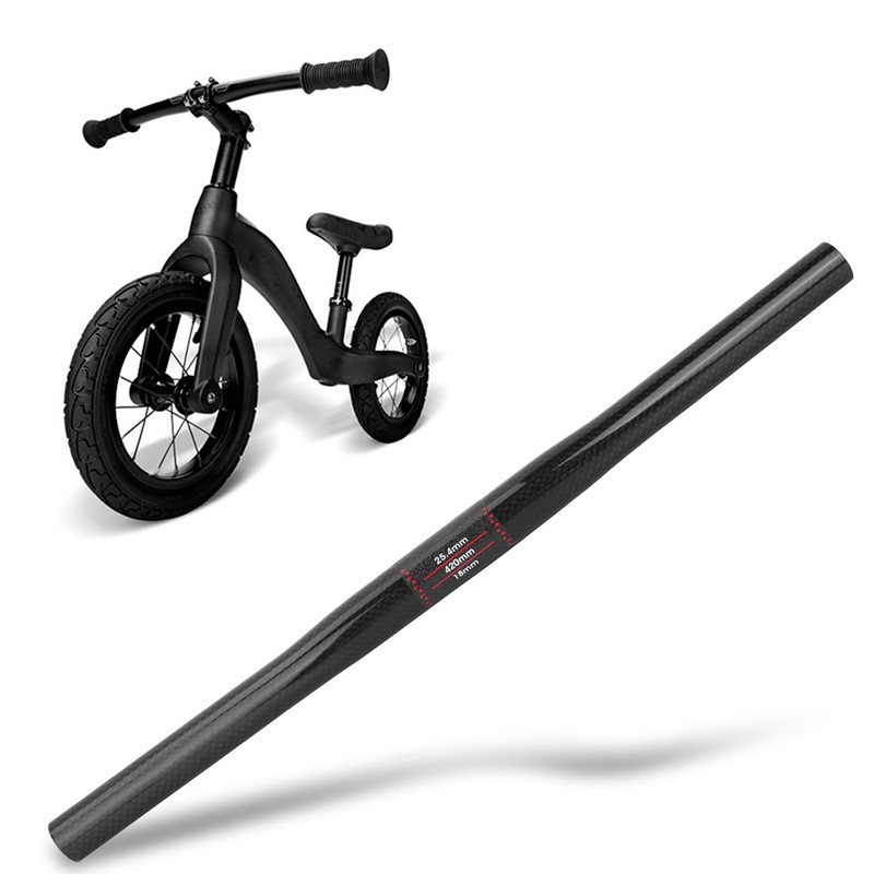 Carbon Fiber Handlebar for Children Ultralight Balance Car (Polish, 420*25,