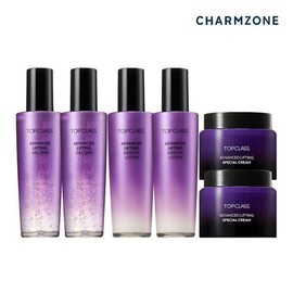Charmzone Top Class 8th Generation Advanced Lifting Basic Set Skin Emulsion Special Cream / 참존 탑클래스 8세대 어드밴스드 리프팅 기초 세트 스킨 에멀전 스페셜 크림