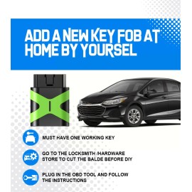 AUTOKEYMAX Car Key Programmer for 2016-2019 Cruze XL8 System Smart Keyfob Remote LXP-T004