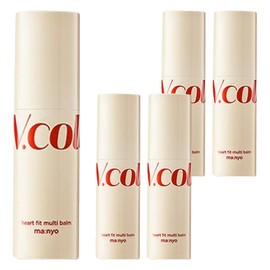 Witch Factory Manyo Factory V-Collagen Heart Fit Multi Balm, 10g, 5 pieces / 마녀공장 브이콜라겐 하트핏 멀티밤, 10g, 5개