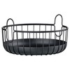 Zone Denmark Inu Small Metal Storage Basket for Kitchen, Bathroom,