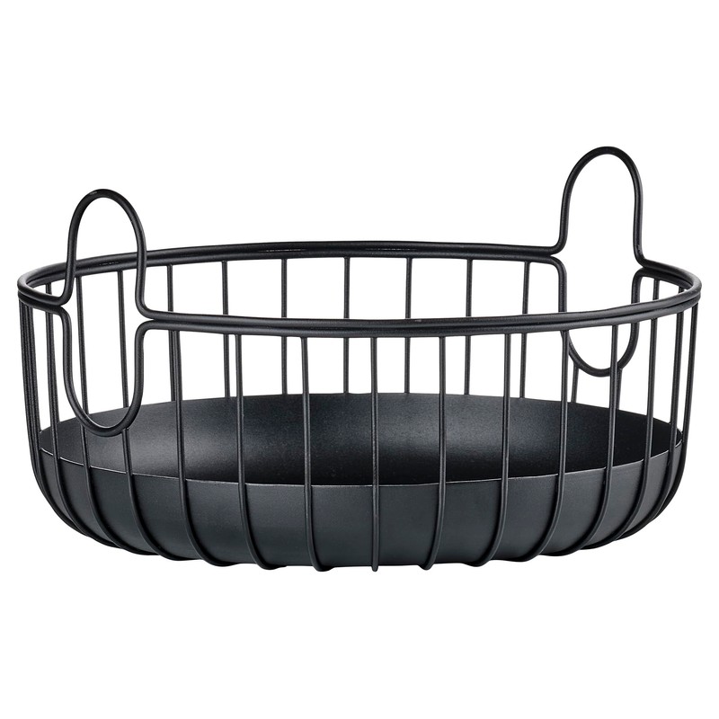 Zone Denmark Inu Small Metal Storage Basket for Kitchen, Bathroom,