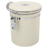 Coffee Canister Airtight Stainless Steel Kitchen Food Storage Container with