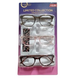 Foster Grant DESIGN OPTICS LIMITED EDITION BY FOSTER GRANT - SELECT STYLES - +3.00 strength, Andrea