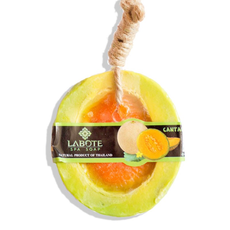 LABOTE Handmade Thai Organic Natural Soap Honey Melon with Typical