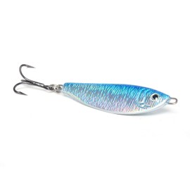 Clarkspoon PJ15-BLU/SIL Pogie Jig 1.5oz Blue/Silver