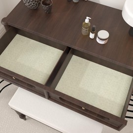 VaryPaper Self Adhesive Velvet Fabric Beige Felt Drawer Liner for Dresser Soft Flocking Velvet Jewelry Box Liner Velvet Wallpaper Peel and Stick Beige Contact Paper for Shelves Crafts 15.7''x78.7''