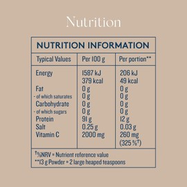 Dose & Co Marine Collagen Peptides with Vitamin C | Unflavoured Powder Supplement 221g | Supports Skin, Hair, Nails & Joints | Hydrolyzed Marine Collagen for High Absorption | Easy to Mix in Drinks or Smoothies