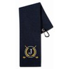 CybGene Golf Towel Gift Monogram Microfiber Golf Towel for Golf