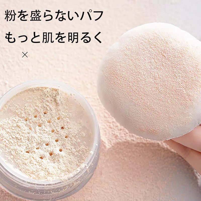 LUYING Powder Puff 2.4 inches (6.2 cm) Diameter Mini Refill
