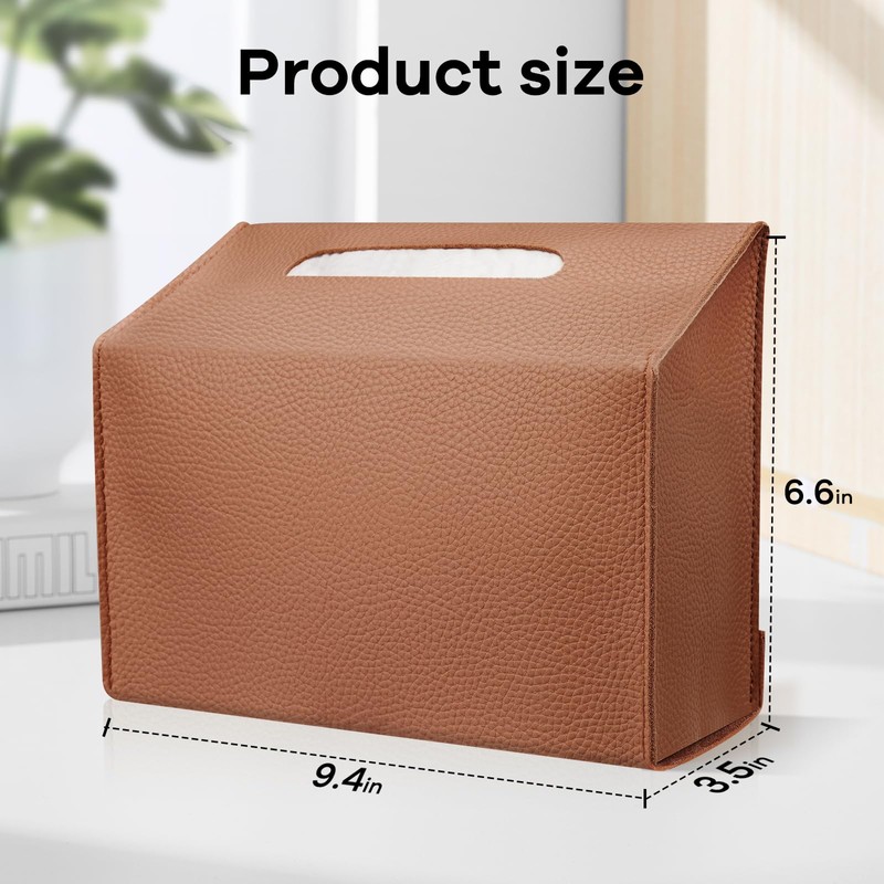Disposable Hand Towel Box Cover Compatible with Kleenex Disposable Paper