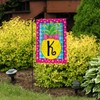 Pineapple Monogram Letter K Garden Flag Everyday Briarwood Lane 12.5"