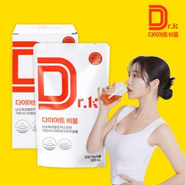 Dr.K Comfortable Diet Empty 500ml (100mlx5 packs) 1 box, 10 pieces, 100ml / 케이 닥터 Dr.k 쾌변 활동 다이어트 비움 500ml (100mlx5포)1박스, 10개, 100ml
