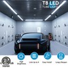 SHOPLED 6FT LED Shop Light, D-Shape 72W 9360LM 6000K Cool