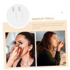 Vaguelly 2pcs Long-lasting Makeup Tools Eyebrow Eyelash Combs Collapsible Design