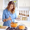 Mooues Wooden Spoons for Cooking, Wooden Utensils for Cooking Natural