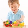 WTOR 39 Piece Set Pretend Play Sushi Vegetables Fruits Salisbury