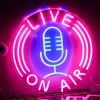 LISIGNVE Live On Air Neon Sign Led Neon Signs Wall