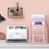 SUMMORO Inclined File Organizer for Desk, 7-Tier Vertical File Folder